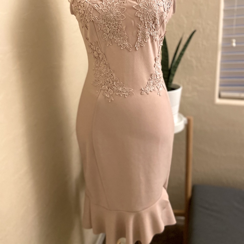 Rose formal dress